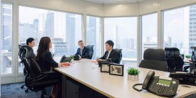 Office BURO Club Partner Hong Kong Cheung Kong Center